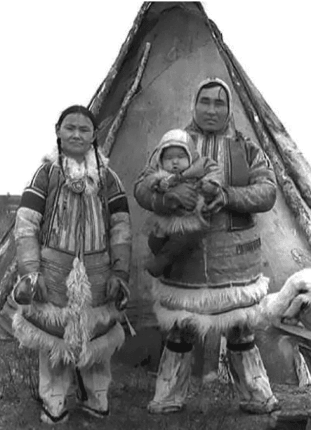 Нганасаны, коренные жители полуострова Таймыр в Сибири, самые северные жители планеты.png
